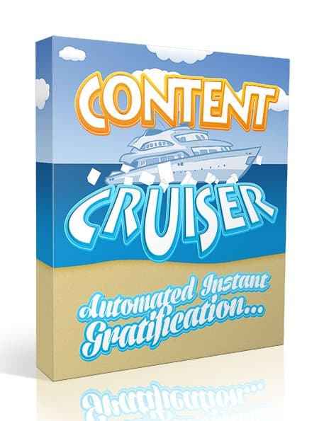 Content Cruiser Plugin for automated RSS blog posts with PLR resell rights
