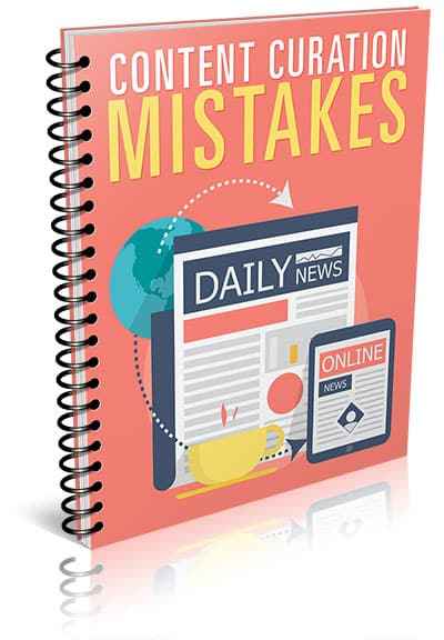 Content curation mistakes digital PLR package with resell rights to boost SEO safely