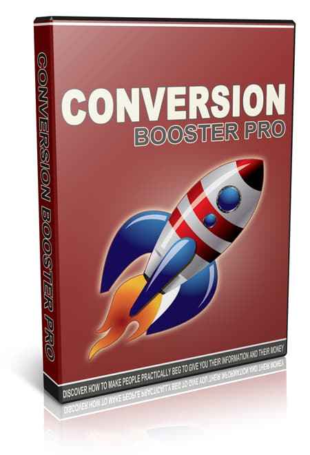 Conversion Booster Pro video training with full PLR resell rights included