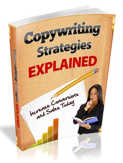 Copywriting strategies explained digital PLR eBook with resell rights for boosting sales