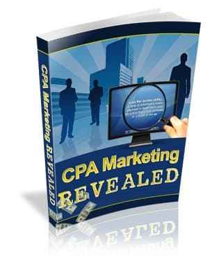 CPA Marketing Revealed digital guide with PLR resell rights for affiliate marketers