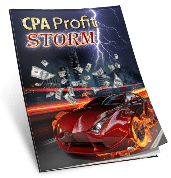 CPA Marketing Storm eBook cover - instant