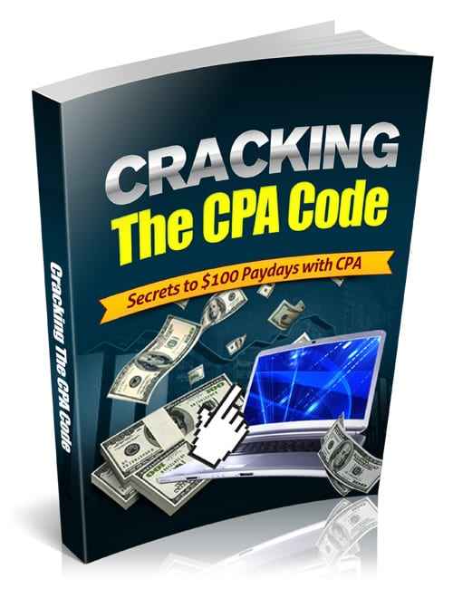 Cracking The CPA Code digital guide with PLR MRR resell rights for affiliate marketing profits