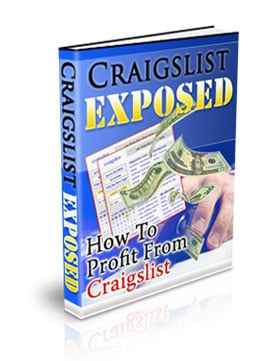 Craigslist Exposed PLR digital download with resell rights for affiliate marketing profits