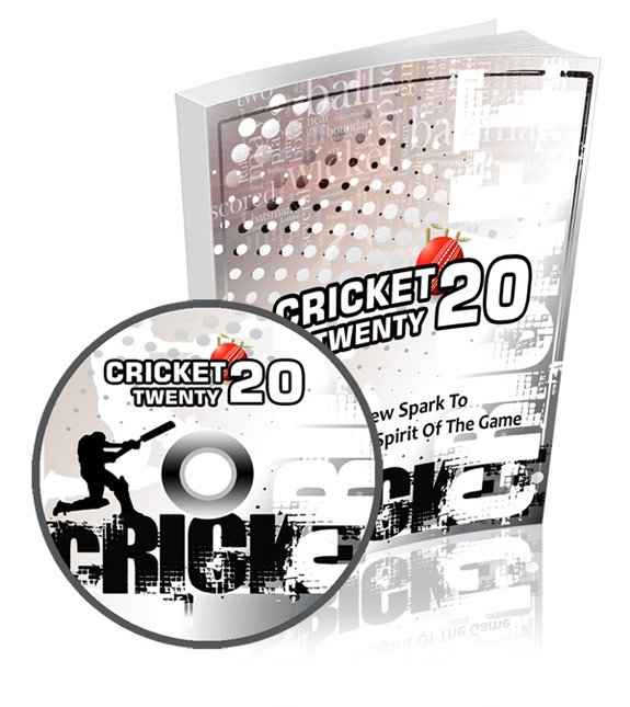 Cricket Twenty 20 eBook cover with PLR resell rights digital download