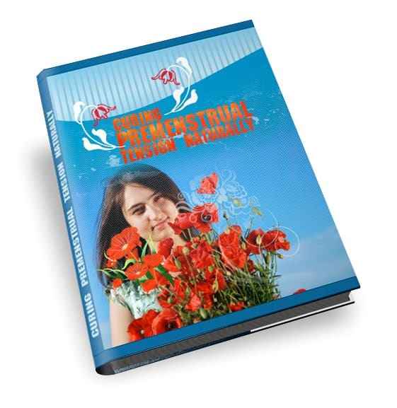 Curing Premenstrual Tension Naturally digital ebook cover with natural remedies for PMS