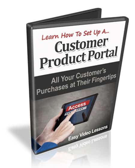 Customer digital product repository dashboard with secure access and cross-selling automation