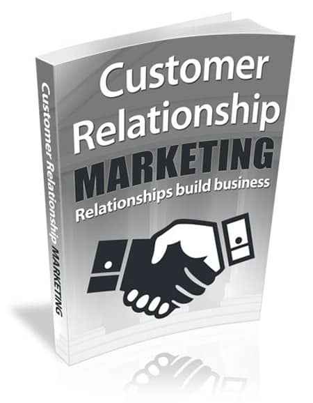 Customer relationship marketing CRM guide digital PLR resell rights