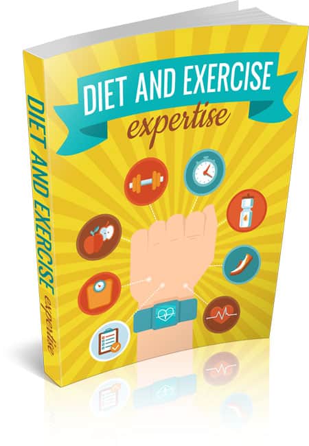 Diet And Exercise Expertise guide with PLR rights for resell – healthy living ebook