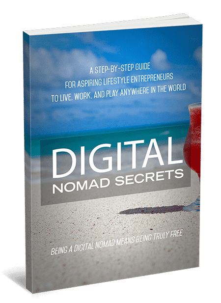 Digital nomad lifestyle entrepreneur guide with PLR resell rights