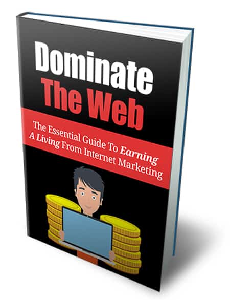 Dominate the Web digital PLR guide for internet marketing, resell rights to earn full-time income online