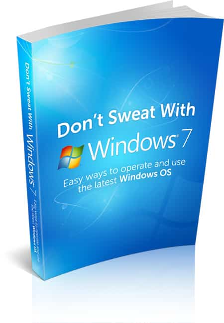 Windows 7 mastery guide with PLR resell rights - digital download ebook cover