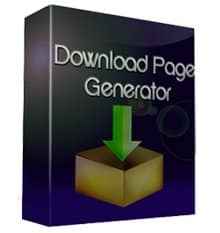 Download Page Generator - instant download page creator for software and eBook resellers with PLR/MRR rights