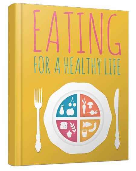 Eating For A Healthy Life - digital ebook with PLR resell rights for energy foods