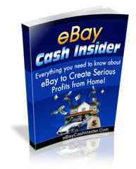 eBay Cash Insider digital guide – PLR/MRR resell rights ebook for Super-Seller success at home