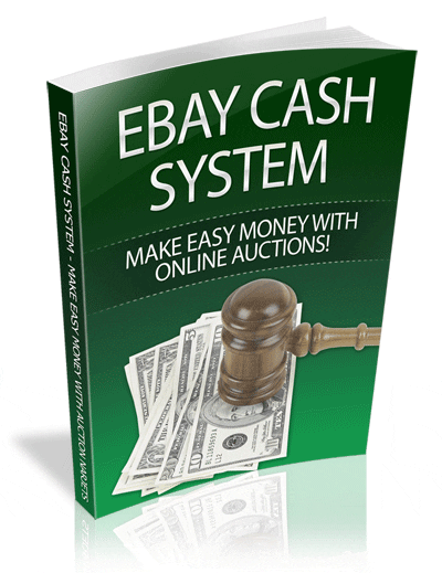 eBay Cash System digital download guide with PLR MRR resell rights for power sellers
