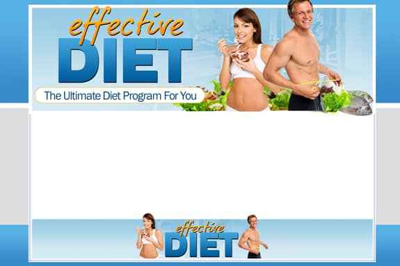 Effective diet template PLR MRR digital download for health coaches and product creators
