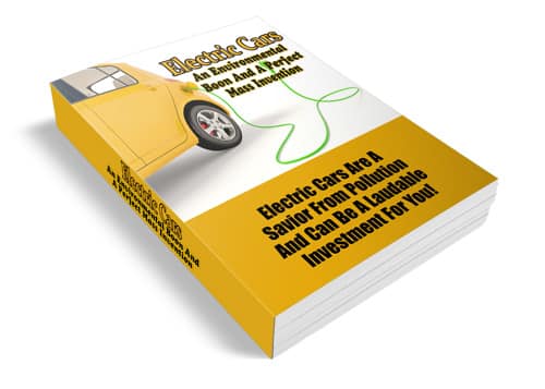 Electric Cars technology guide with PLR resell rights digital download