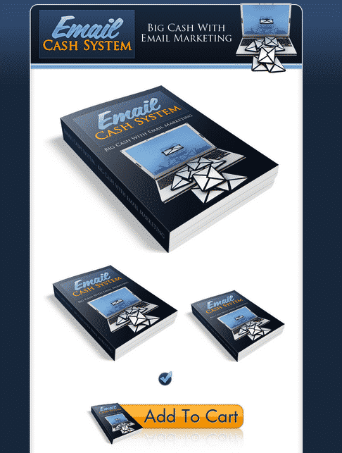 Email marketing minisite package with PLR resell rights for digital download and profit generation