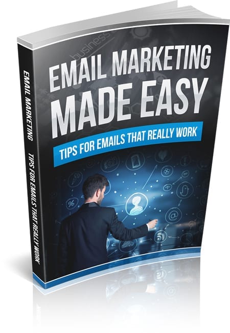 Email marketing PLR ebook with tips, strategies and resell rights for building a profitable list.