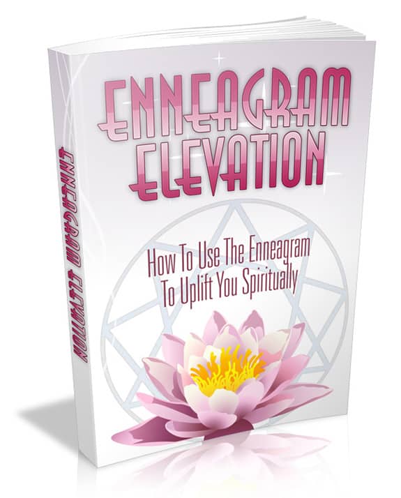 Enneagram Elevation ebook showing nine-pointed diagram for self-discovery and personal growth