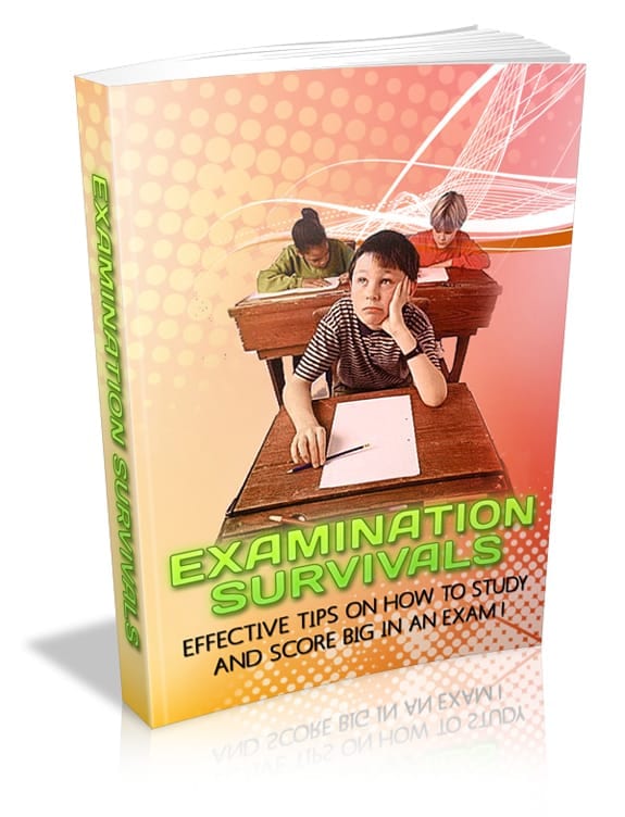 Examination survival guide PLR MRR – study skills and test preparation ebook cover