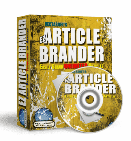 EZ Article Brander software automating resource box insertion for article marketing with PLR rights