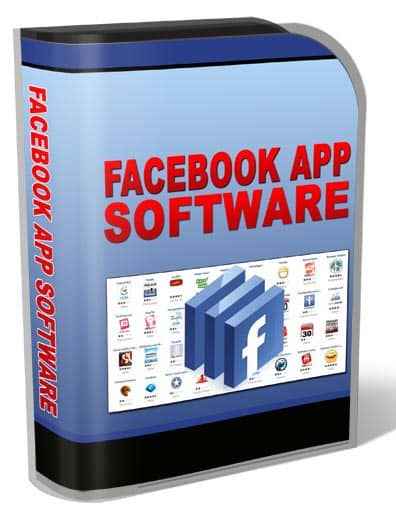 Facebook app software with PLR rights to create and sell apps for profit