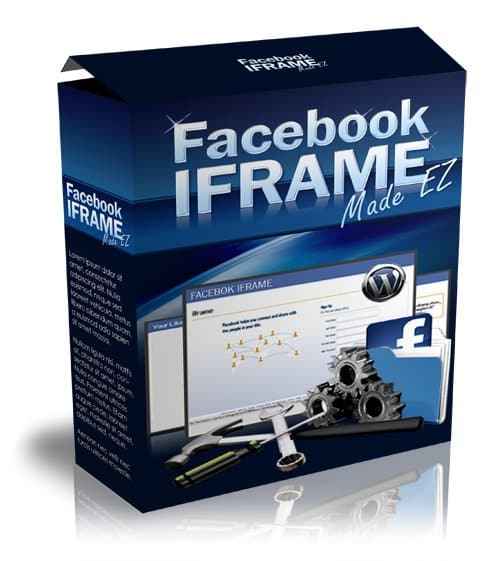 Facebook iFrame Made EZ plugin for building Facebook fan pages with PLR resell rights