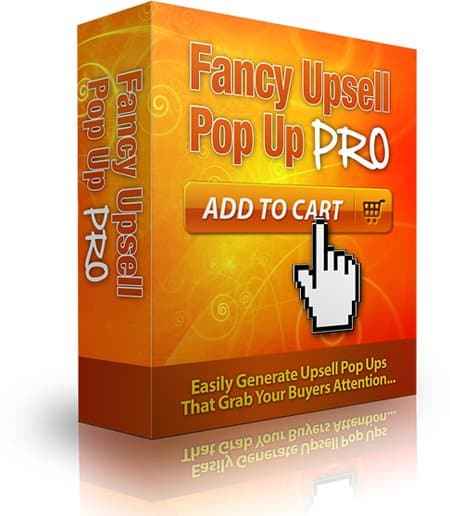 Fancy upsell pop-up software builder for increasing sales and average order value