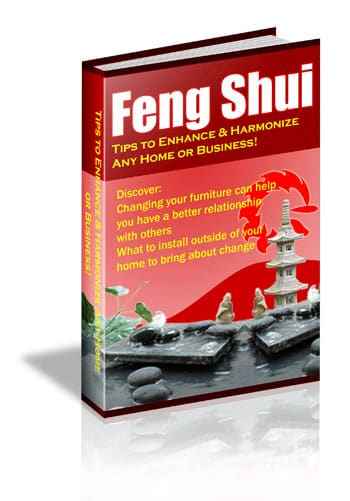 Feng Shui digital guide with PLR MRR resell rights for home and business harmony