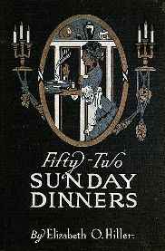 Digital PLR cookbook Fifty Two Sunday Dinners with resell rights, classic meal plans and recipes