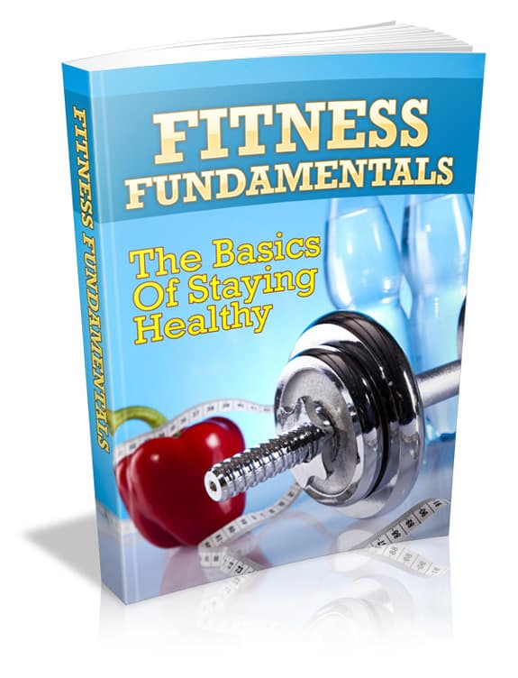 Fitness Fundamentals digital guide with PLR resell rights for healthy living and exercise basics