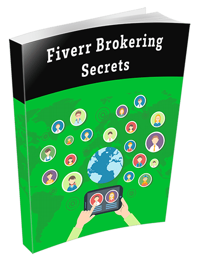 Fiverr Brokering Secrets digital course with PLR MRR resell rights cover image