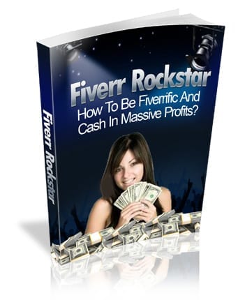 Fiverr Rockstar digital guide with PLR resell rights for making money on Fiverr gigs