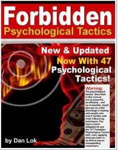 Forbidden Psychological Tactics - digital download with PLR MRR resell rights for persuasion secrets