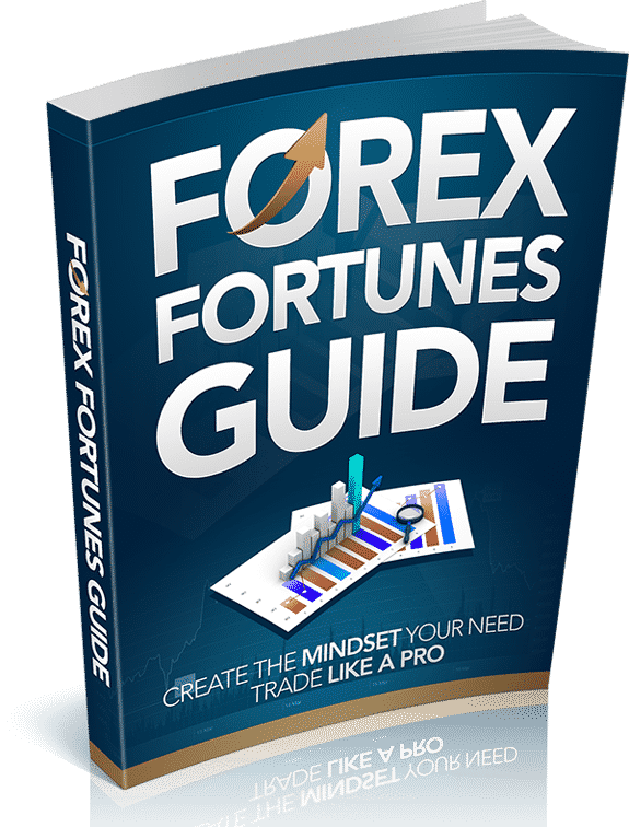 Forex trading eBook cover with currency symbols and charts for PLR resell rights