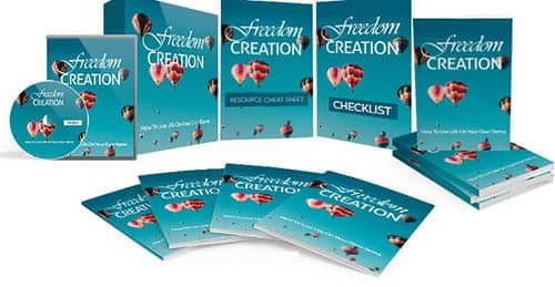 Digital freedom creation video course for living life on your own terms and finding happiness