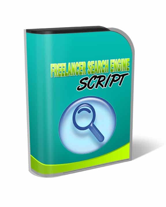 Freelancer job search engine script with PLR/MRR digital download rights