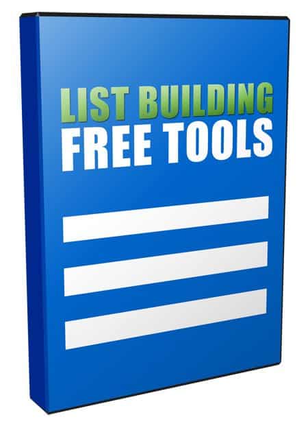 Free list building tools video series for email marketing with PLR rights