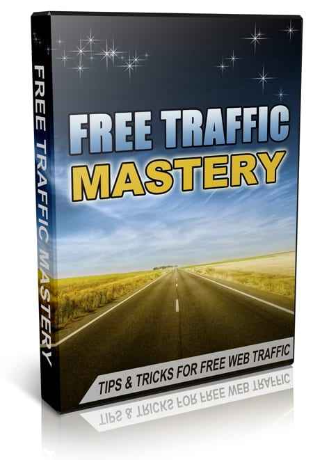 Free Traffic Mastery video report cover image for PLR traffic generation course