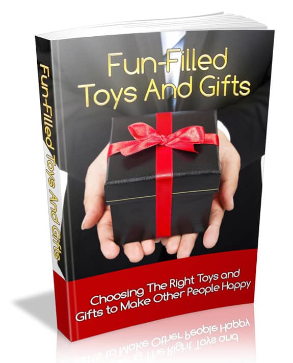Fun-Filled Toys And Gifts - digital PLR gift guide for resellers