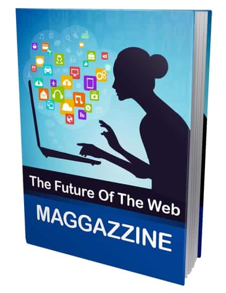 Web 3.0 digital product with PLR MRR resell rights featuring modern technology illustration
