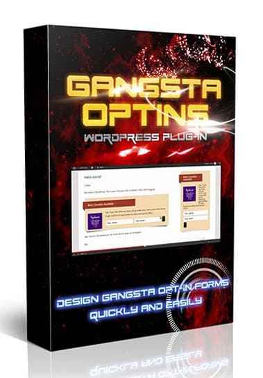 Gangsta Optins Plugin – beautiful optin forms for higher conversions and email list growth