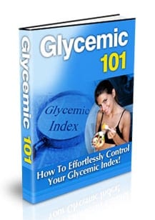Glycemic Index digital guide with PLR MRR resell rights for weight loss and health control