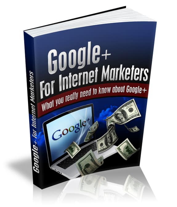 Google+ For Internet Marketers guide digital download PLR MRR social media marketing strategy