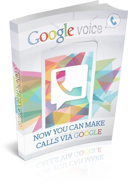 Google Voice digital guide with PLR MRR resell rights – learn how to save money and make calls