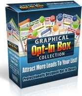 Graphical Opt-In Box Collection – digital download with PLR/MRR resell rights for fast list building