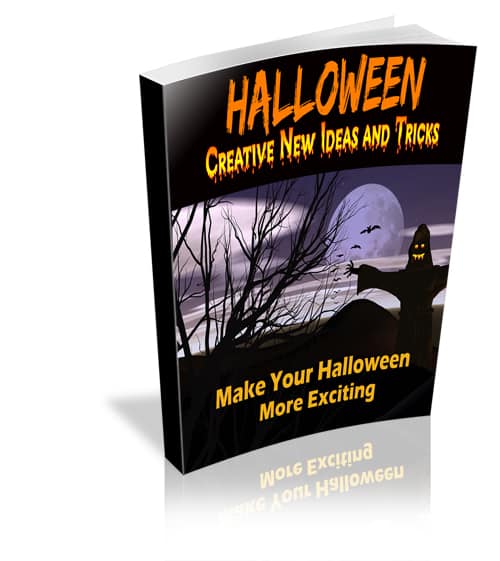 Halloween creative ideas and tricks digital download with PLR MRR resell rights