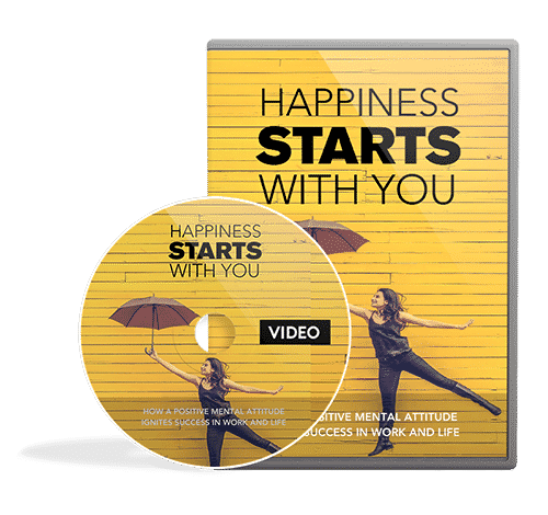 Happiness starts with you digital course PLR – positive mental attitude video training